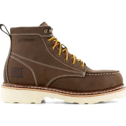 6 Inch Waterproof Steel Toe Work Boots