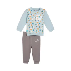 2 Piece Essentials Summer Camp Crew Neck Long Sleeve T-Shirt and Pants Set (Toddler)
