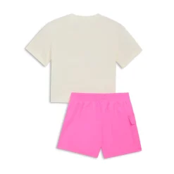 2 Piece Squishmallows Crew Neck Short Sleeve T-Shirt & Shorts Set (Toddler)