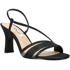 Abbi Rhinestone Slingback Sandals