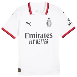 AC Milan Away Collared Short Sleeve Soccer Jersey