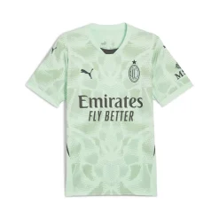 AC Milan Goalkeeper Crew Neck Short Sleeve Soccer Jersey