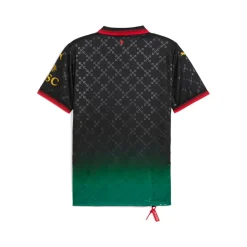 AC Milan Off-White Collared Short Sleeve Soccer Jersey