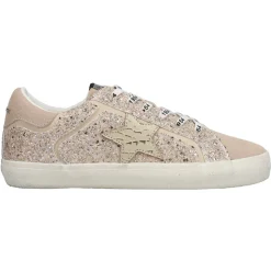 Action Glitter Lace Up Sneakers