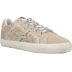 Action Glitter Lace Up Sneakers