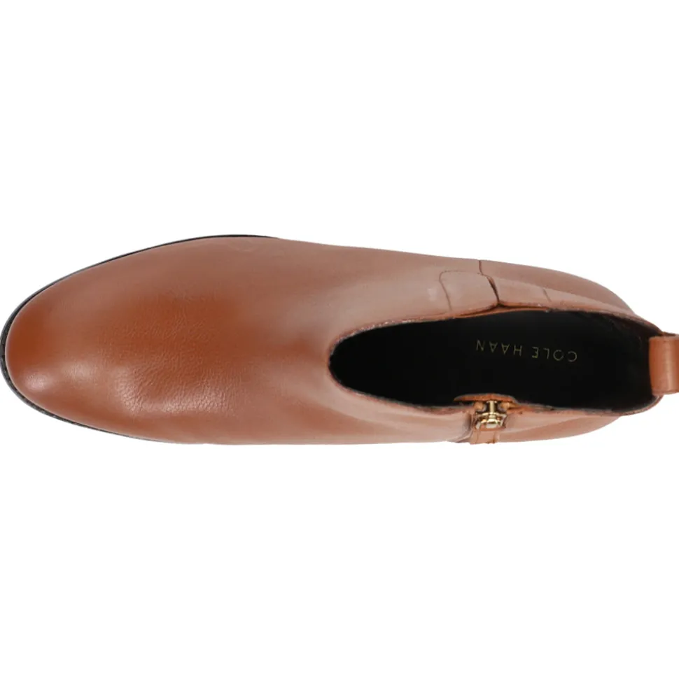 Addie Round Toe Zippered Booties