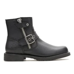 Addie Zippered Motorcycle Boots