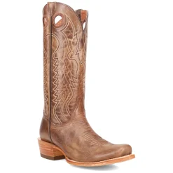Adelaide Embroidered Square Toe Pull On Cowboy Boots