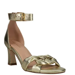 Adella Braided Ankle Strap Sandals