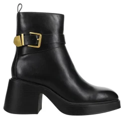 Adriel Round Toe Platform Zippered Booties