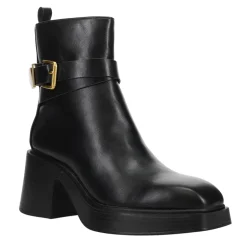 Adriel Round Toe Platform Zippered Booties
