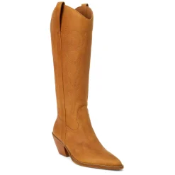 Agency Embroidered Pointed Toe Zippered Cowboy Boots