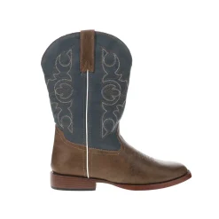 Ainsley Square Toe Cowboy Boots (Big Kid)