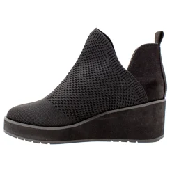 Albright Round Toe Wedge Pull On Booties