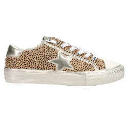 Alive Leopard Metallic Slip On Sneakers