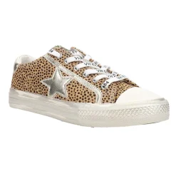 Alive Leopard Metallic Slip On Sneakers