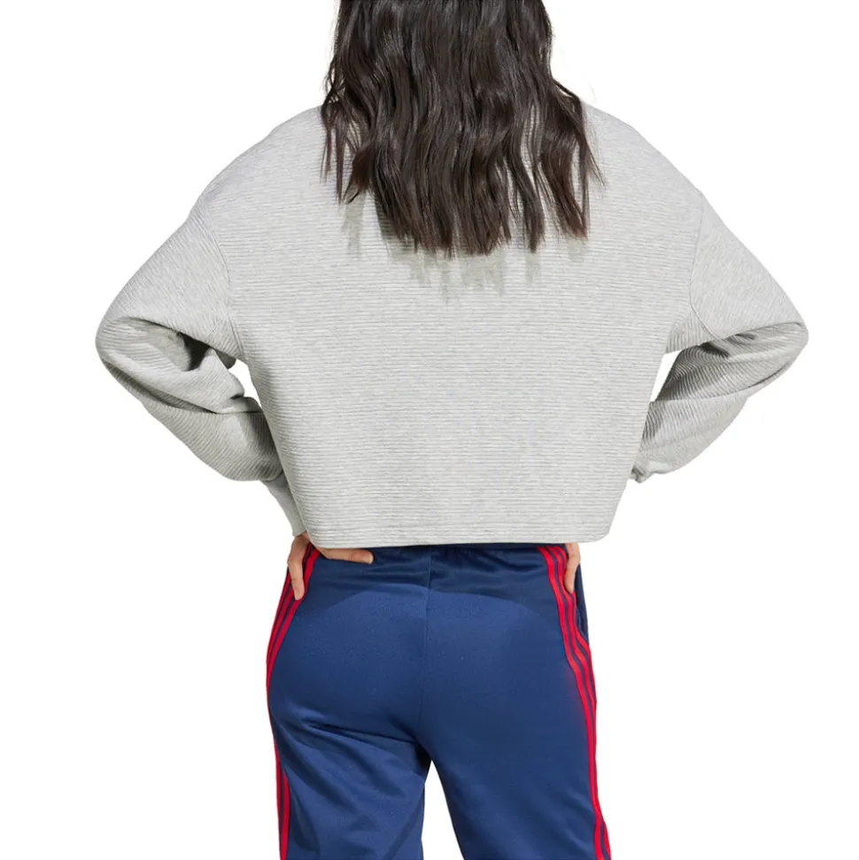 All Season Ribbed V Neck Sweatshirt