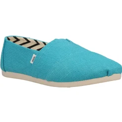 Alpargata Canvas Slip On Flats