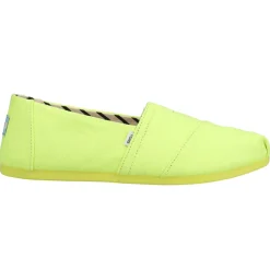 Alpargata Canvas Slip On Flats