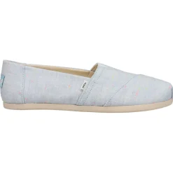 Alpargata Canvas Slip On Flats
