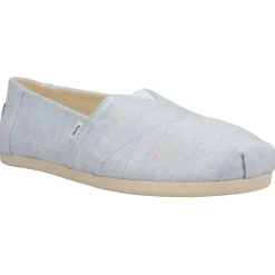 Alpargata Canvas Slip On Flats