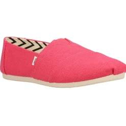 Alpargata Canvas Slip On Flats
