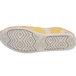 Alpargata Embroidery Tie Dye Slip On Flats
