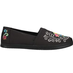 Alpargata Floral Slip On Flats