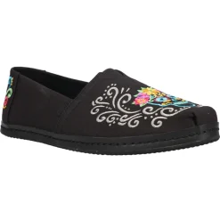 Alpargata Floral Slip On Flats