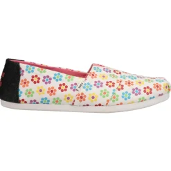Alpargata Floral Slip On Flats