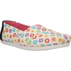 Alpargata Floral Slip On Flats