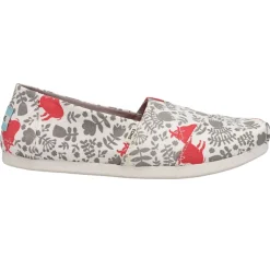 Alpargata Floral Slip On Flats