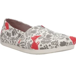 Alpargata Floral Slip On Flats