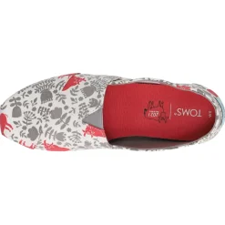 Alpargata Floral Slip On Flats