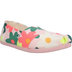 Alpargata Floral Slip On Flats
