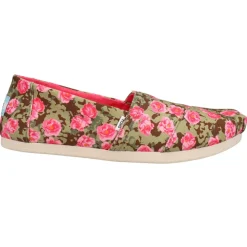 Alpargata Floral Slip On Flats