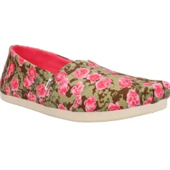 Alpargata Floral Slip On Flats