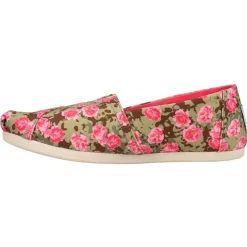 Alpargata Floral Slip On Flats