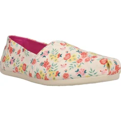 Alpargata Floral Slip On Flats
