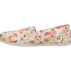 Alpargata Floral Slip On Flats