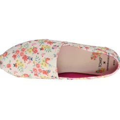 Alpargata Floral Slip On Flats