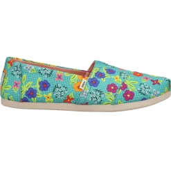 Alpargata Floral Slip On Flats