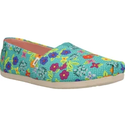 Alpargata Floral Slip On Flats