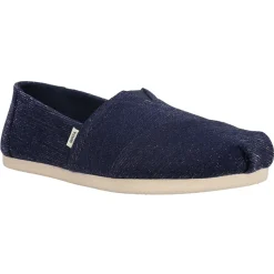 Alpargata Glimmer Solid Slip On Flats