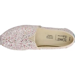 Alpargata Glitter Slip On Flats