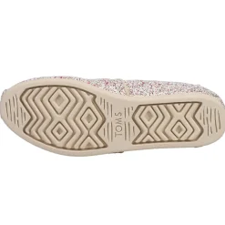 Alpargata Glitter Slip On Flats