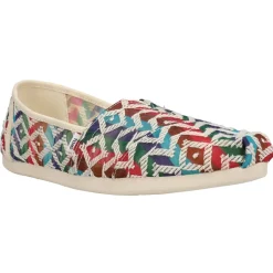 Alpargata Graphic Slip On Flats