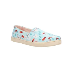 Alpargata Graphic Slip On Flats (Big Kid)