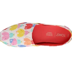 Alpargata Graphic Slip On Flats