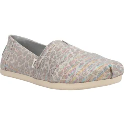 Alpargata Leopard Slip On Flats